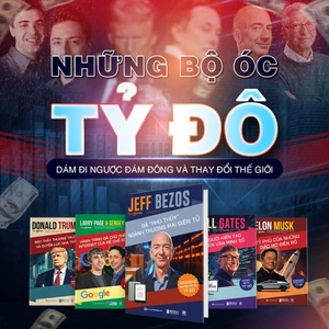 Sách Những Bộ Óc Tỷ Đô, Học Hỏi Từ Tư Duy 11 Tỷ Phú:Steve Jobs, Warren Buffett,Mã Hóa Đằng, Larry Ellison,Michael Dell