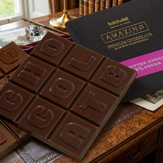 Socola Hộp Quà Amazing Belcholat Extra Bitter Chocolate 85% rất ít ngọt cacao đậm Quà Tặng Cao Cấp