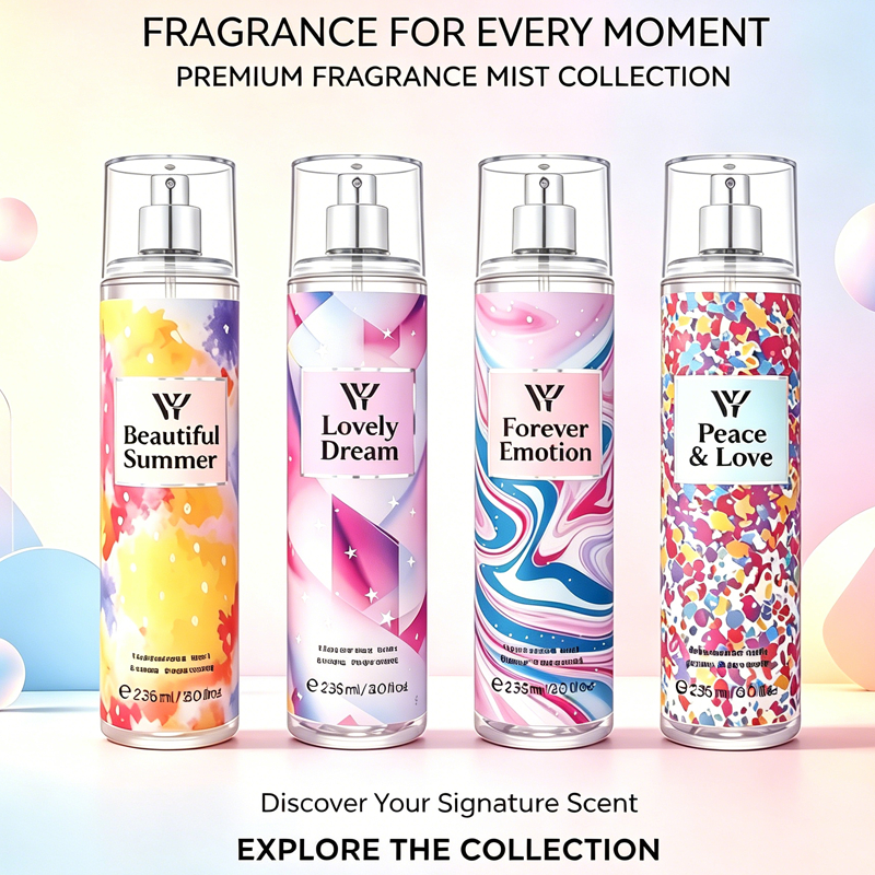 Fragrance Mist nước xịt thơm cơ thể hương nữ đa dạng dung tích 236ml dễ mang theo