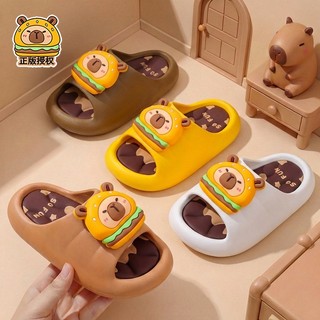 Dép Trẻ Em Burger Gấu Dễ Thương – Dép Quai Ngang Chống Trượt Cho Bé Trai Bé Gái Dp67