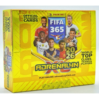 [ Full Box PA 365 2026 ] Hộp Chứa 24x Gói Thẻ Cầu Thủ Panini Adrenalyn XL 365 2026 25/26 ( 144 Thẻ )
