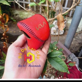 Bao da bọc cần số phanh tay Kia K3, Sonet, Seltos số tự động đời 2019-2024(khách nhắn giúp shop tên xe, đời xe)