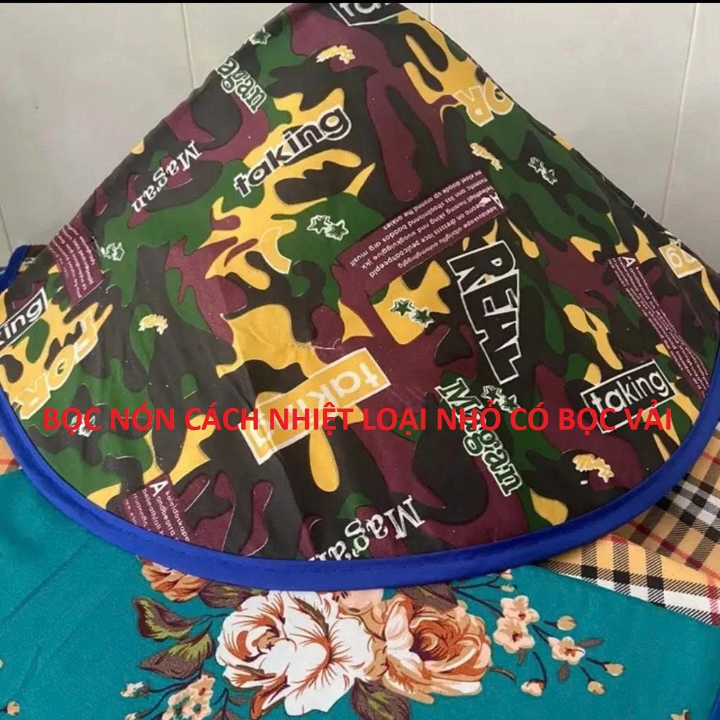 Tấm Cách Nhiệt Bọc Nón Che Nắng, Che Mưa, Chống tia UV cho cô bác, anh chị đi làm việc ngoài trời nắng, Câu Cá...