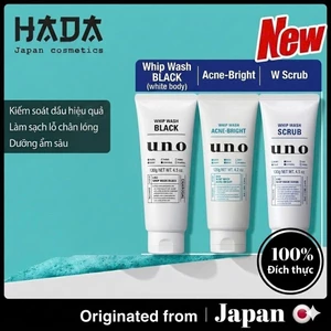 Sữa rửa mặt Uno Whip Wash tạo bọt dành cho nam giới Nhật Bản.