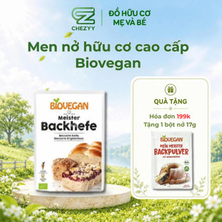 Men nở hữu cơ cao cấp Biovegan 7g làm bánh