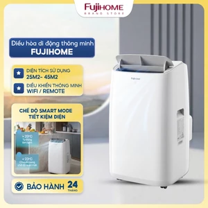 Máy lạnh di động 9000BTU - 14000 BTU kết nối WiFi FUJIHOME Nhập khẩu, điều hoà đứng 1 cục tiết kiệm điện