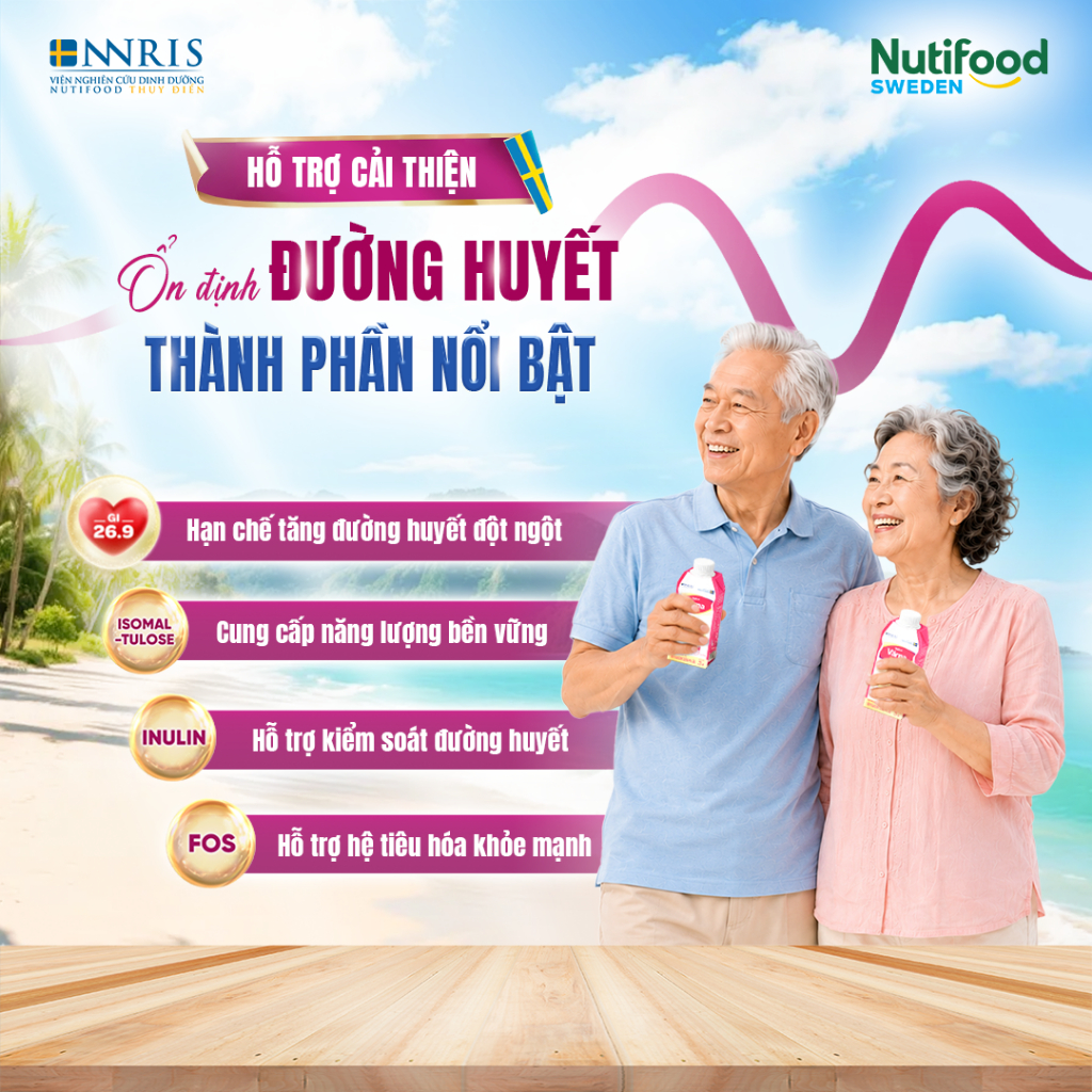 Sữa Bột Pha Sẵn Varna Diabetes (Thùng 12 hộp giấy x 237ml) - Hỗ Trợ Ổn Định Đường Huyết