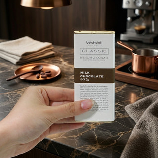 Socola Thanh Sữa BA 37% Cacao Belcholat Milk Chocolate Ăn Vặt Healthy Socola Sữa Cao Cấp