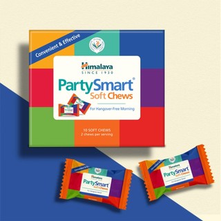 Viên nhai bảo vệ sức khỏe Himalaya Party Smart Soft Chews (2 viên/10 viên)