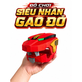 Đồ Chơi Gao Đỏ Power Ranger 20x11cm Mô Hình Trang Trí In 3D Cao Cấp Siêu Đẹp Sưu Tầm Trang Trí Bàn Làm Việc