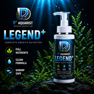 Phân Nước Tổng Hợp D2 Aquarist Legend+. Super Doping+.  Đầy đủ dinh dưỡng cho cây thủy sinh