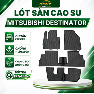 LÓT SÀN Cao su xe MITSUBISHI - DESTINATOR - Mẫu chữ đỏ cao cấp, không mùi, không thấm nước