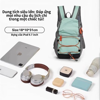 [COD] Mini Balo nữ có sức chứa balô du lịch balo chống nước nhiều ngăn Ba lô dã ngoại dành cho nam