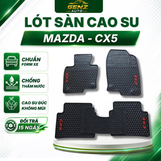 THẢM LÓT SÀN CAO SU xe Mazda CX5  đời 2014 ->  - Cao su đúc không mùi, dễ vệ sinh