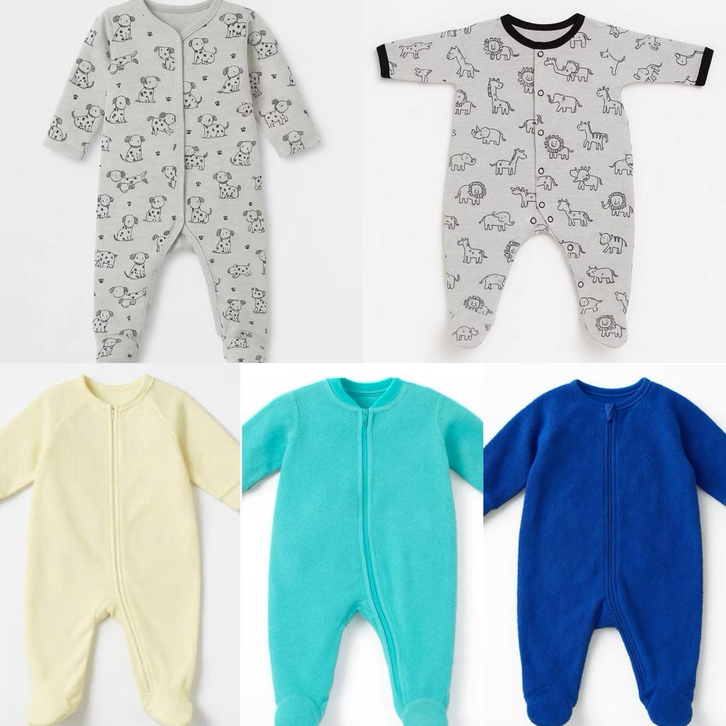 Body liền tất cho bé sơ sinh xuất dư xịn L041 L036 | body dài tay cho bé 0-36 tháng | 3-17kg | quà tặng baby cao cấp