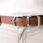 Thắt Lưng Da Nam Devon, Chất Liệu Da Crossgrain Nhập Khẩu Cao Cấp, Thương Hiệu LEONARDO — ảnh 7