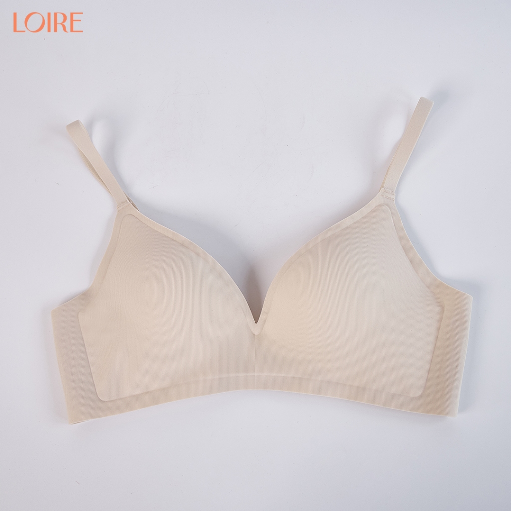 Áo Lót Không Gọng Loirechic AL260743 Đệm 1cm Chống Chảy Xệ Gom Gọn Mỡ Nách Bản Lưng Cao