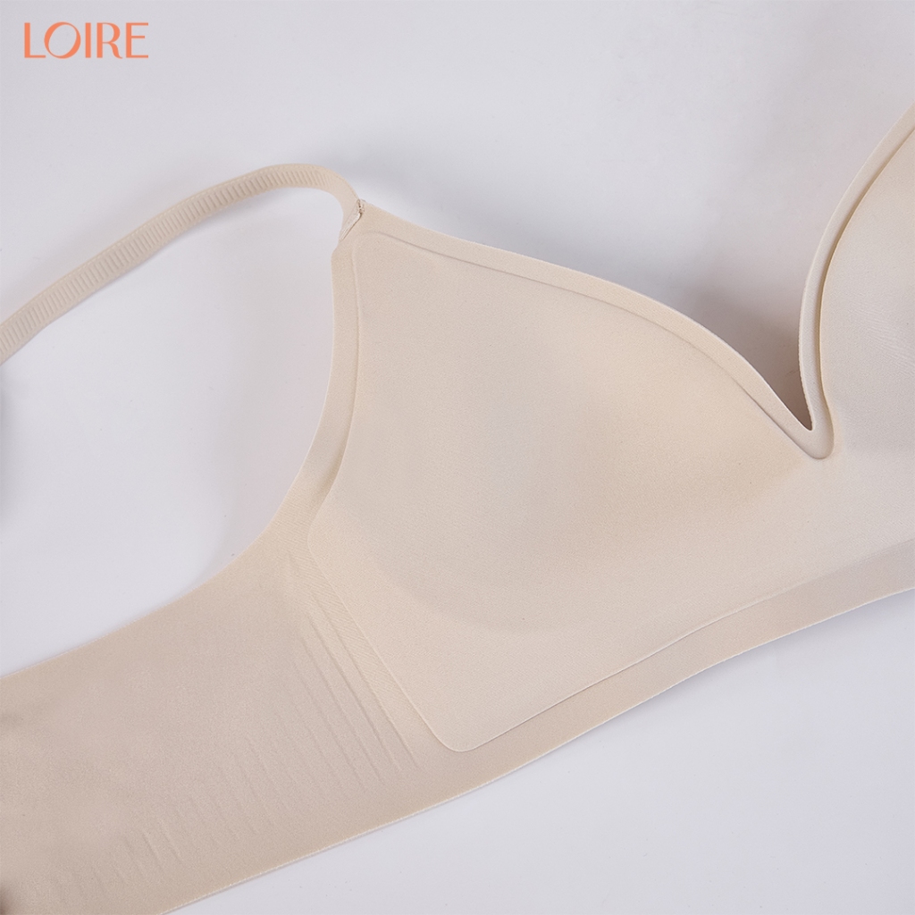 Áo Lót Không Gọng Loirechic AL260743 Đệm 1cm Chống Chảy Xệ Gom Gọn Mỡ Nách Bản Lưng Cao