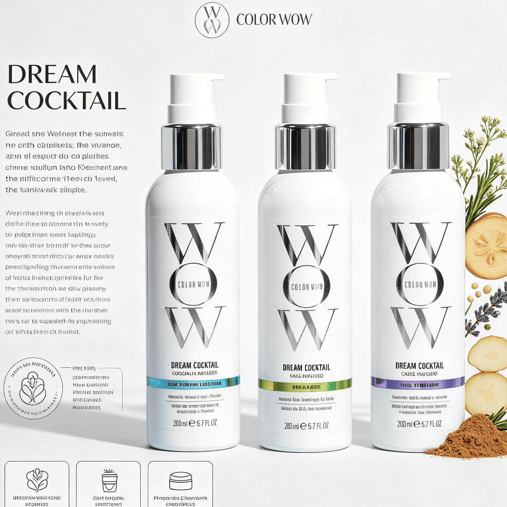 Xịt Dưỡng Tóc Color Wow Dream Cocktail 200ml Phục Hồi Tóc Khô Xơ Hư Tổn
