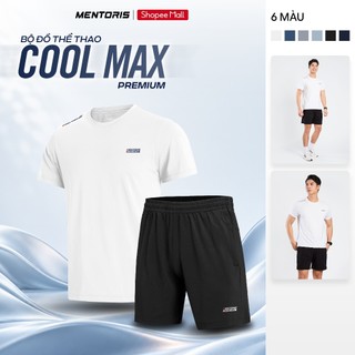 Bộ Thể Thao Nam MENTORIS Premium Dailywear, Vải Thun Lạnh Thoáng Khí, Form Regular Fit MBT01