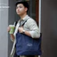 Túi Tote vải Denim túi vải đeo vai dung tích lớn đựng đồ đa năng tiện lợi
