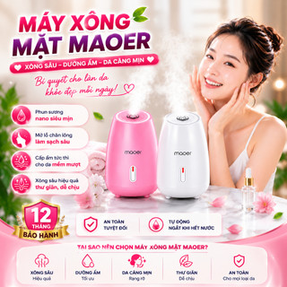 Máy Xông Mặt Maoer – Giảm mụn, sáng da, se khít lỗ chân lông, bảo hành 12 tháng