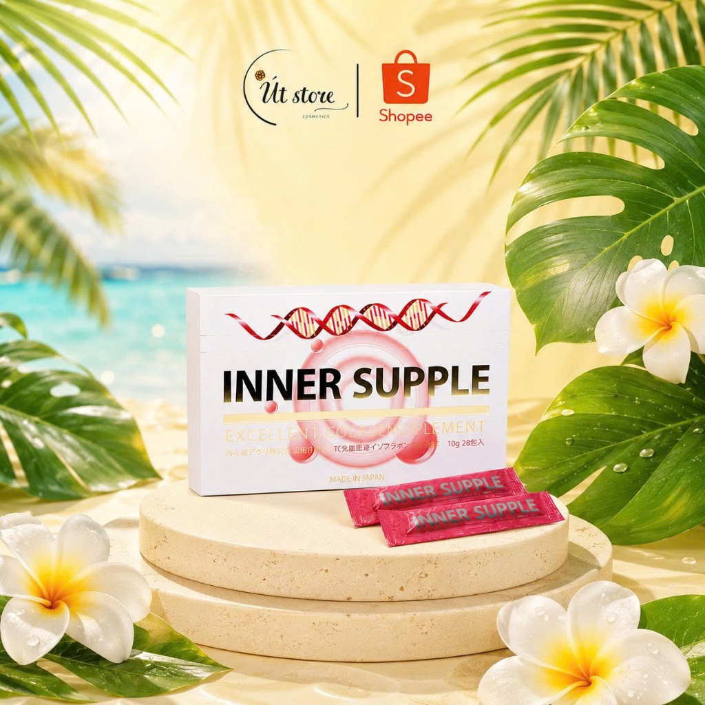 Thực Phẩm Bảo Vệ Sức Khỏe Inner Supple Nhật Bản Hỗ Trợ Tăng Nội Tiết Tố Nữ