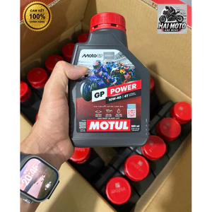 Motul GP power 10w40 800ml cam kết 100% chính hãng motul VN