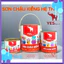 {Lon 2,7kg} Sơn Chậu Kiểng 1K Yes Paint Nhiều màu sắc, Độ bóng cao, Bền màu