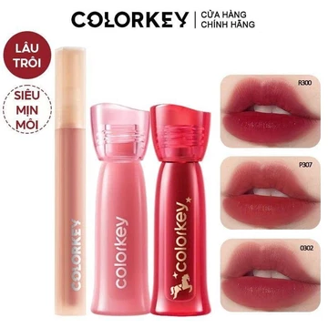 Son Colorkey Matte Water Tint mẫu mới, chất son nhẹ môi.| BLINK BEAUTY