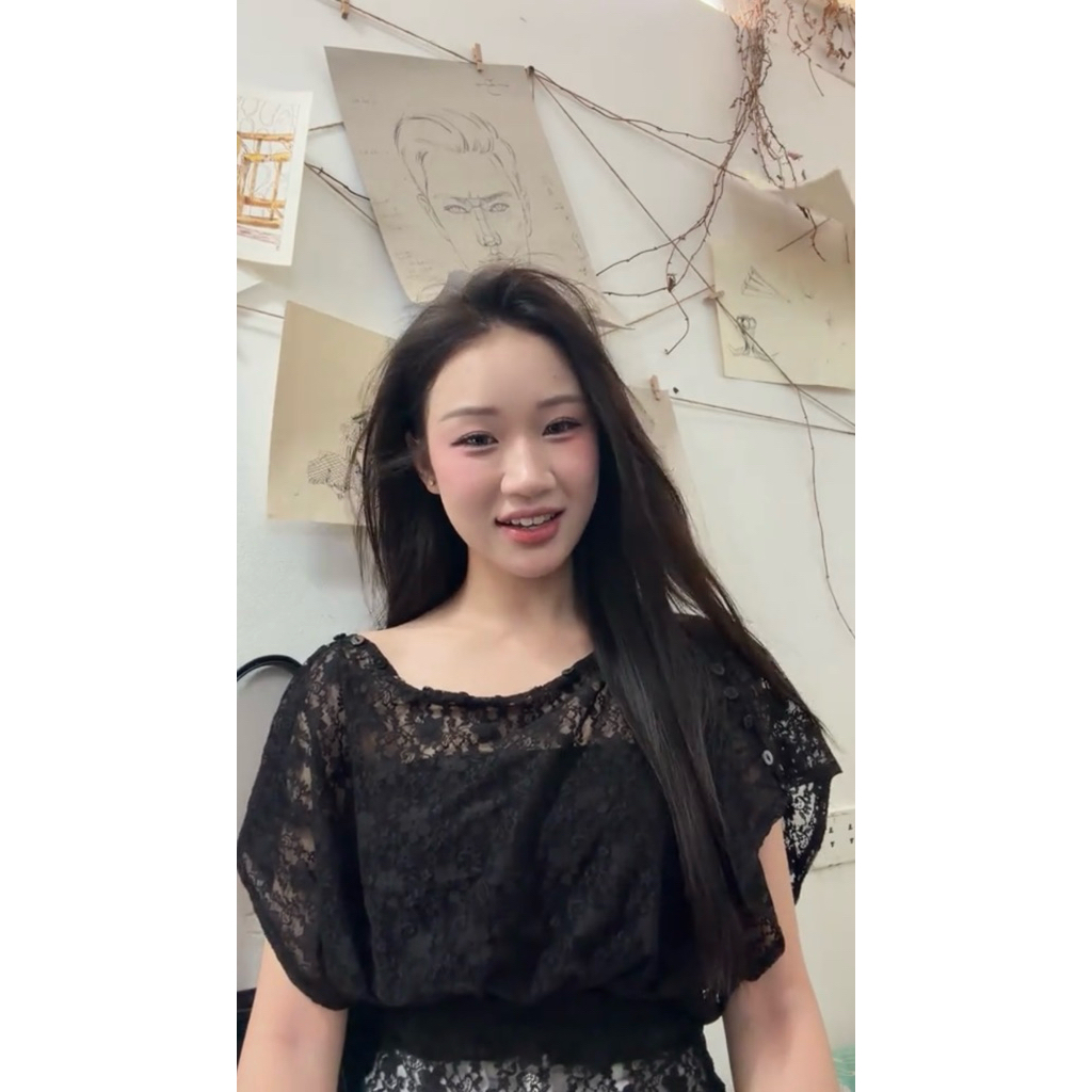 | LYN WEAR | (LAYLA TOP -TẶNG ÁO ỐNG) Áo ren trễ vai xuyên thấu mặc nhiều kiểu, mặc đi chơi mùa hè gợi cảm