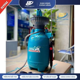 Bình xịt 5L TOTAL THSPP30502 quai đeo tiện lợi, cần bơm chắc chắn, áp suất 2.5Bar với 2 chế độ phun