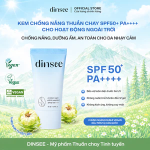 KEM CHỐNG NẮNG THUẦN CHAY CHO HOẠT ĐỘNG NGOÀI TRỜI Premium Vegan Activity Sunscreen SPF50+ PA++++ (50ml)