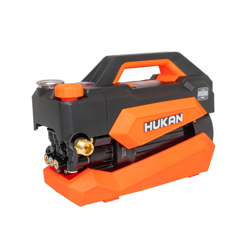 Máy Rửa Xe Điện Hukan (GEN2) G2-R6LUX | Có Chỉnh Áp- Lõi Đồng | Công Suất 2700W | Mạnh Mẽ, Xịt Rửa Sân, Xe, Kho Xưởng,..