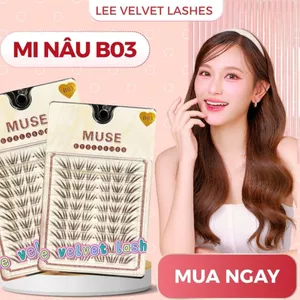 LeeVelvetLashes MI MUSE NÂU B03-MI NÂU TỰ NHIÊN, ĐỘC LẠ CUỐN HÚT