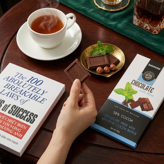 Socola Thanh Bạc Hà 58% Cacao Belcholat Mint Chocolate Quà Tặng Cao Cấp Ít Ngọt