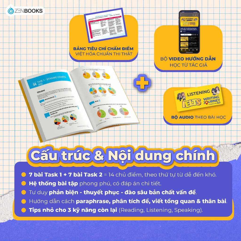 Sách - IELTS Writing Journey - From Basics To Band 6.0 (TB)