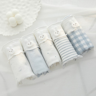 Quần Lót Cotton Nữ Kháng Khuẩn Đáng Yêu Thỏ Nhỏ, Quần Chip Viền Ren Mềm Co Giãn Tốt King Shop L-6444