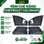 Rèm che nắng xe Chevrolet Colorado - Hít nam châm cao cấp, vừa khít 4 cửa xe, dùng chung các đời