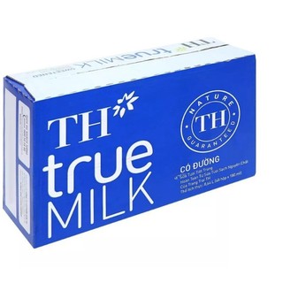 Thùng 48 hộp sữa tươi tiệt trùng có đường TH true MILK 180ml