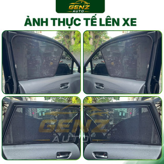 Rèm che nắng nam châm cho xe Vios 2003 - 2022, 2023, 2024 - HIỆN NAY hít nam châm cao cấp, vừa khít 4 cửa xe