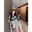Áo polo 13DMZ kẻ đính gấu bông