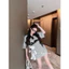 Áo polo 13DMZ kẻ đính gấu bông