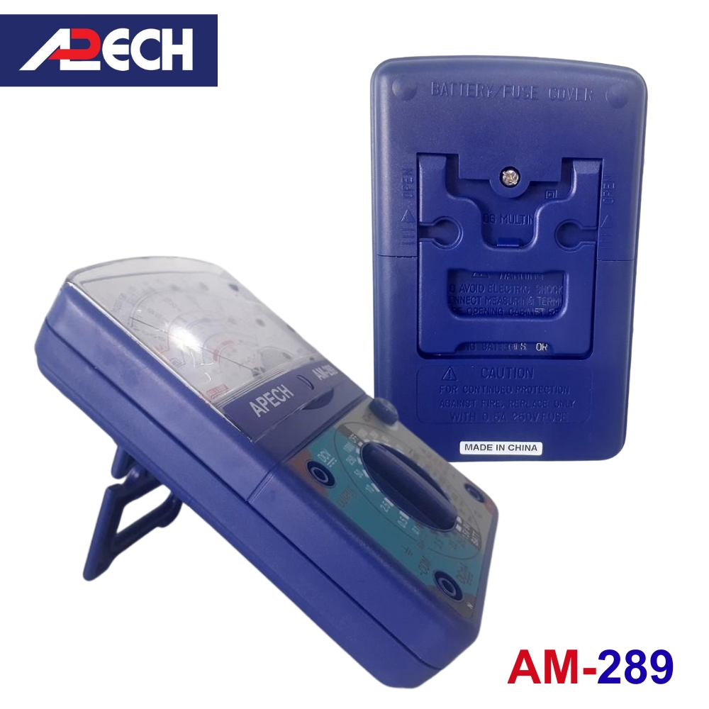 Đồng hồ vạn năng APECH AM-289 đo 1000V AC/DC cầu chì bảo vệ chống cháy