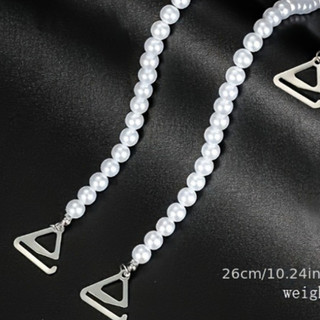 Dây áo hạt trai nhân tạo Chồi accessories, dây áo thay thế khi mặc váy, áo thời trang K289