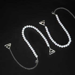 Dây áo hạt trai nhân tạo Chồi accessories, dây áo thay thế khi mặc váy, áo thời trang K289