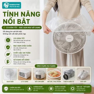 Màng bọc nilon đa năng bọc bảo vệ đồ dùng, phù hợp khi cất giữ và vận chuyển đồ đạc