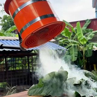 Giá đỡ quạt hút khói quán ăn lẩu nướng, nướng than ngoài trời -  tải trọng 20kg