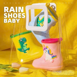 Ủng Đi Mưa, Giày Đi Mưa Trẻ Em Chống Trượt Chất Liệu EVA