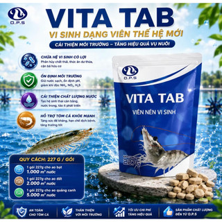 [ COMBO 10 GÓI ] OPS VITA TAB 227G - VIÊN NÉN VI SINH